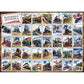 Railroads of America 1000 Piece Jigsaw Puzzle Cobble Hill