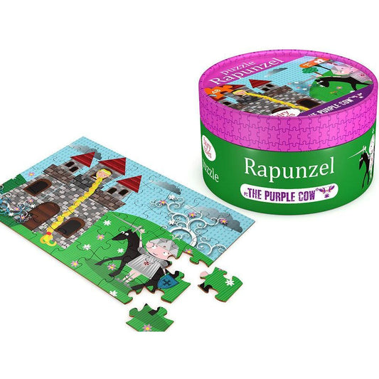 Rapunzel 48 Piece Jigsaw Puzzle Purple Cow