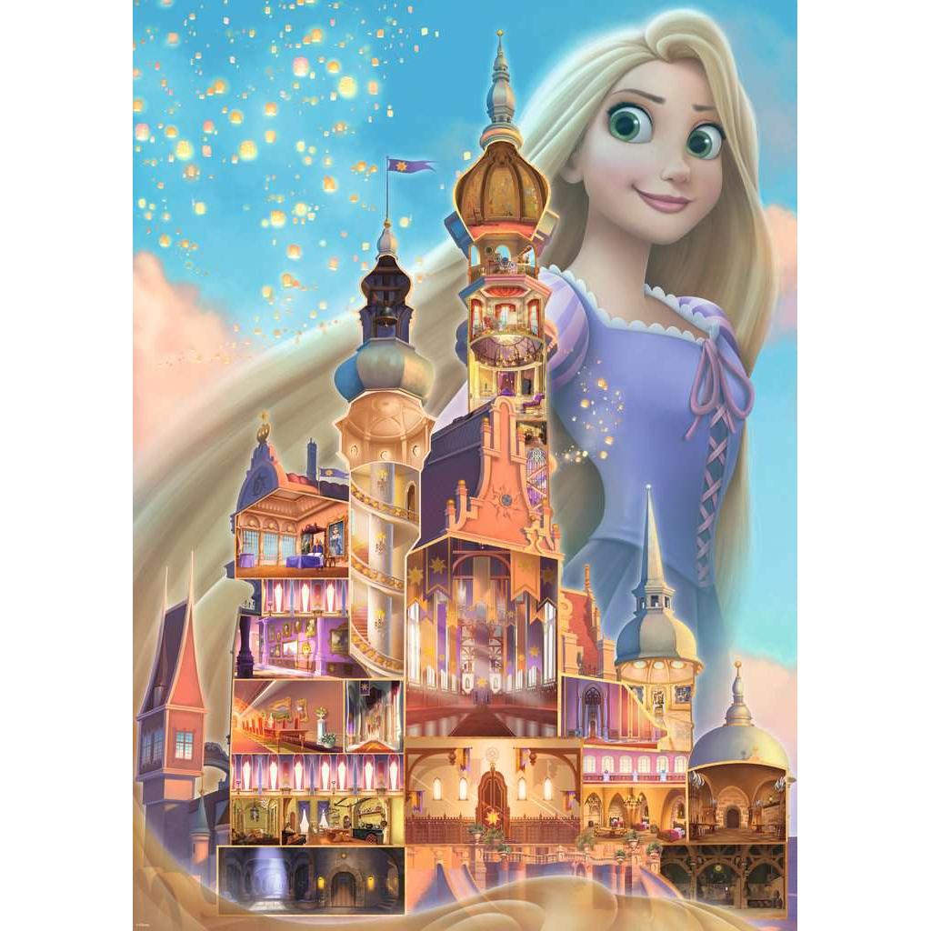 Rapunzel "Disney Castle Collection" 1000 Piece Jigsaw Puzzle Ravensburger