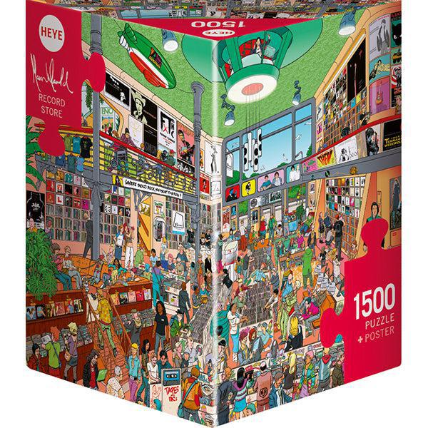 Record Store 1500 Piece Jigsaw Puzzle Heye
