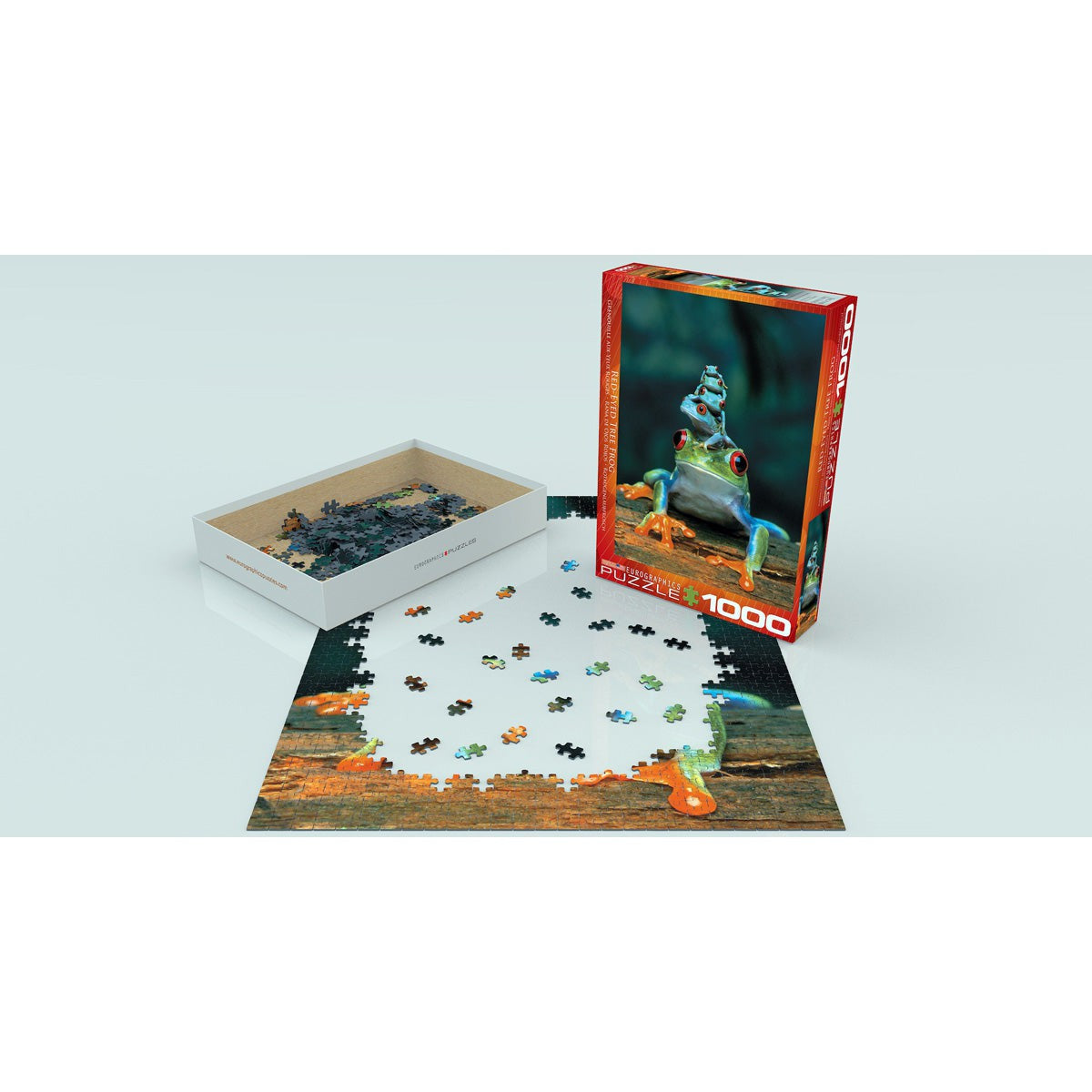 Red-Eyed Tree Frog 1000 Piece Jigsaw Puzzle Eurographics