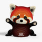 Red Panda 3D Cardboard Model Kit Eugy