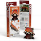 Red Panda 3D Cardboard Model Kit Eugy
