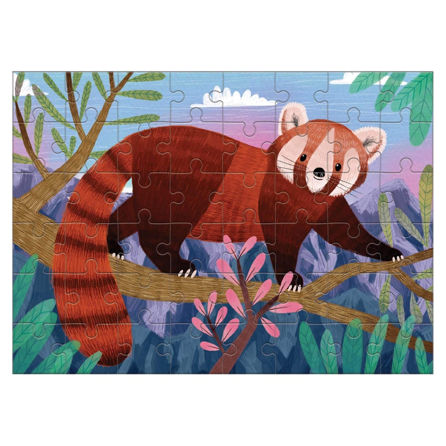 Red Panda 48 Piece Mini Jigsaw Puzzle Mudpuppy