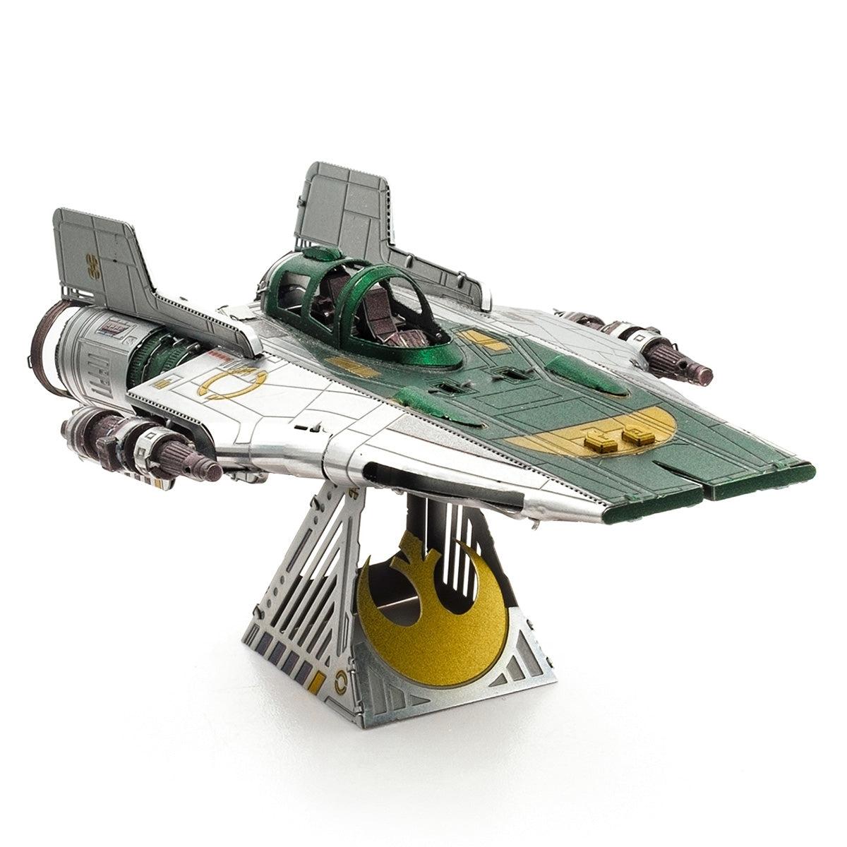 Resistance A-Wing Fighter Star Wars 3D Steel Model Kit Metal Earth