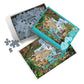 River of Life 350 Piece Family Jigsaw Puzzle Cobble Hill - Chickadees Wooden Toys