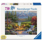 Riverside Livingroom 750 Piece Jigsaw Puzzle Ravensburger