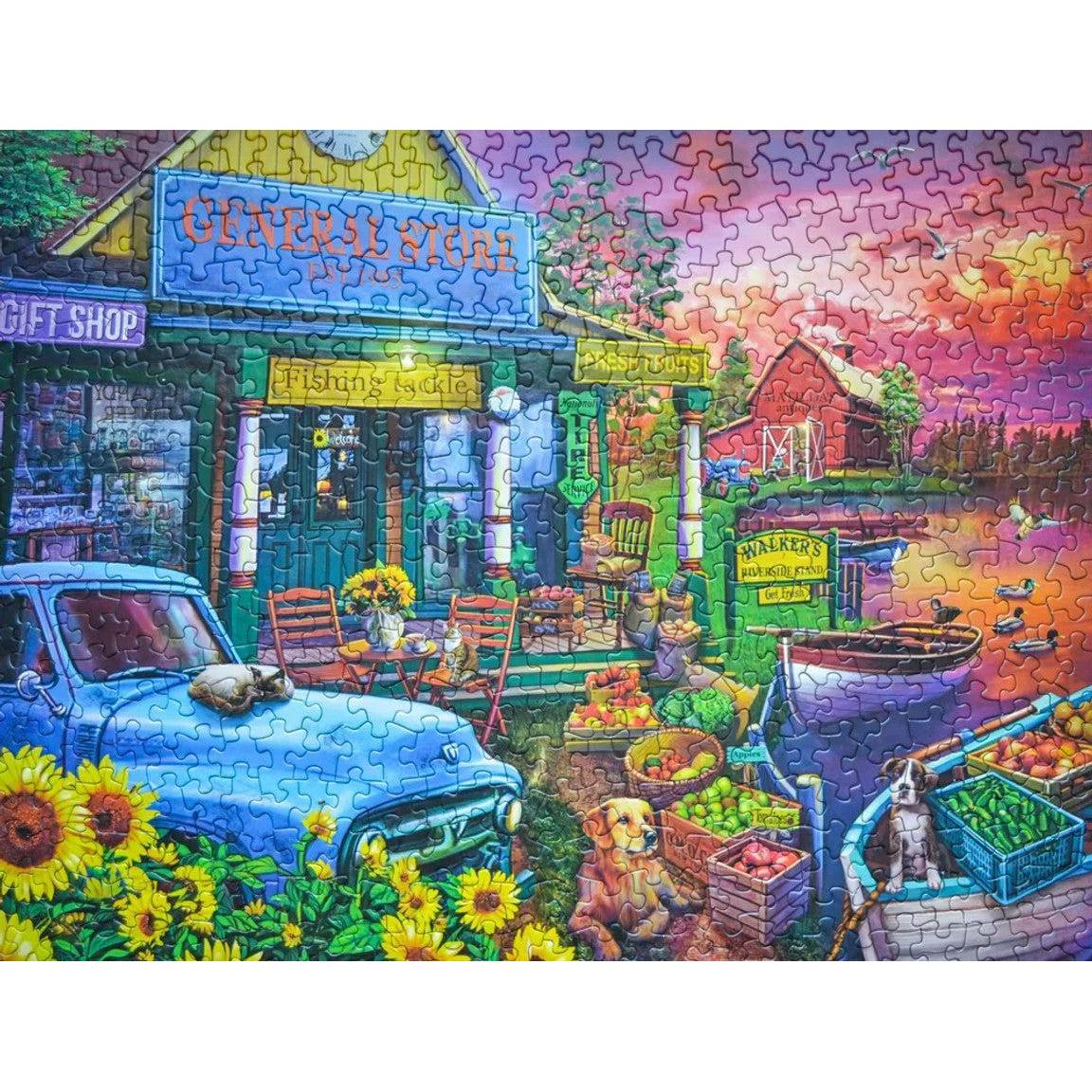 Riverside Market 500 Piece Jigsaw Puzzle Springbok