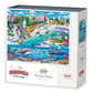 Riviera Maya 500 Piece Jigsaw Puzzle Boardwalk