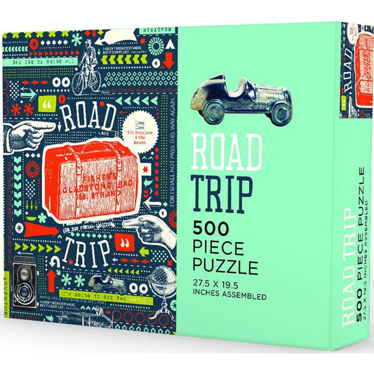 Road Trip 500 Piece Jigsaw Puzzle Gibbs Smith