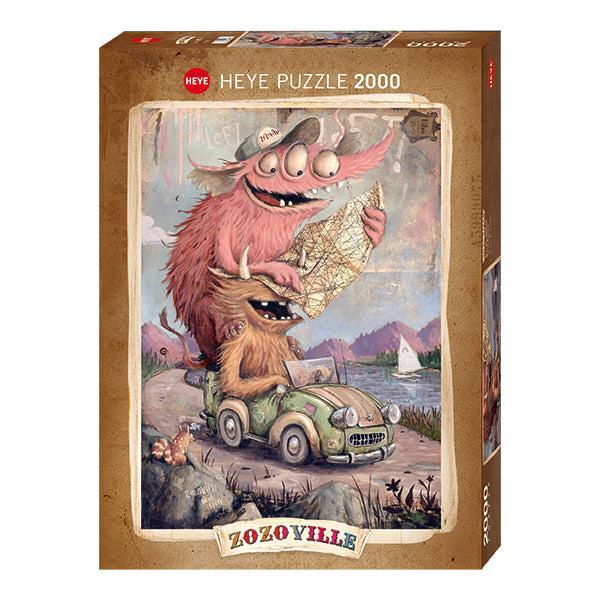 Road Trippin' 2000 Piece Jigsaw Puzzle Heye