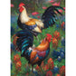 Roosters 1000 Piece Jigsaw Puzzle Cobble Hill