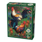 Roosters 1000 Piece Jigsaw Puzzle Cobble Hill