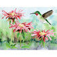Ruby-throated Hummingbird 1000 Piece Jigsaw Puzzle NYPC