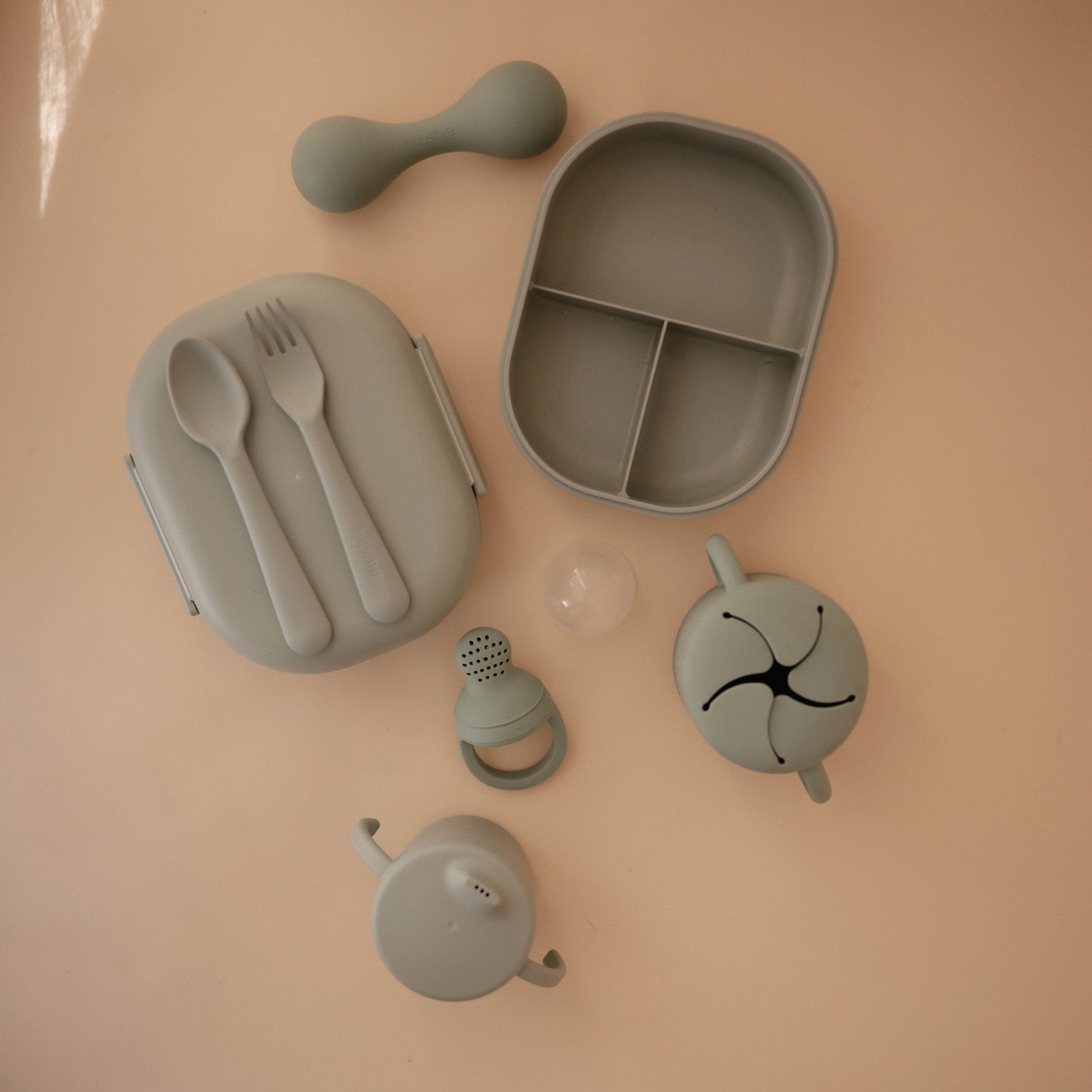 Silicone Baby Rattle Toy - Chickadees Wooden Toys