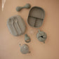 Silicone Baby Rattle Toy - Chickadees Wooden Toys