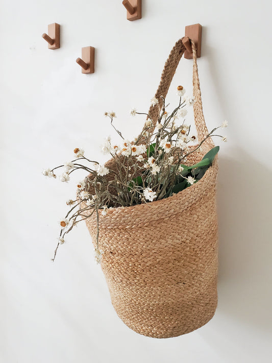 Kata Wall Hanging Basket - Chickadees Wooden Toys