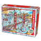 San Francisco Doodle Town 1000 Piece Jigsaw Puzzle Cobble Hill
