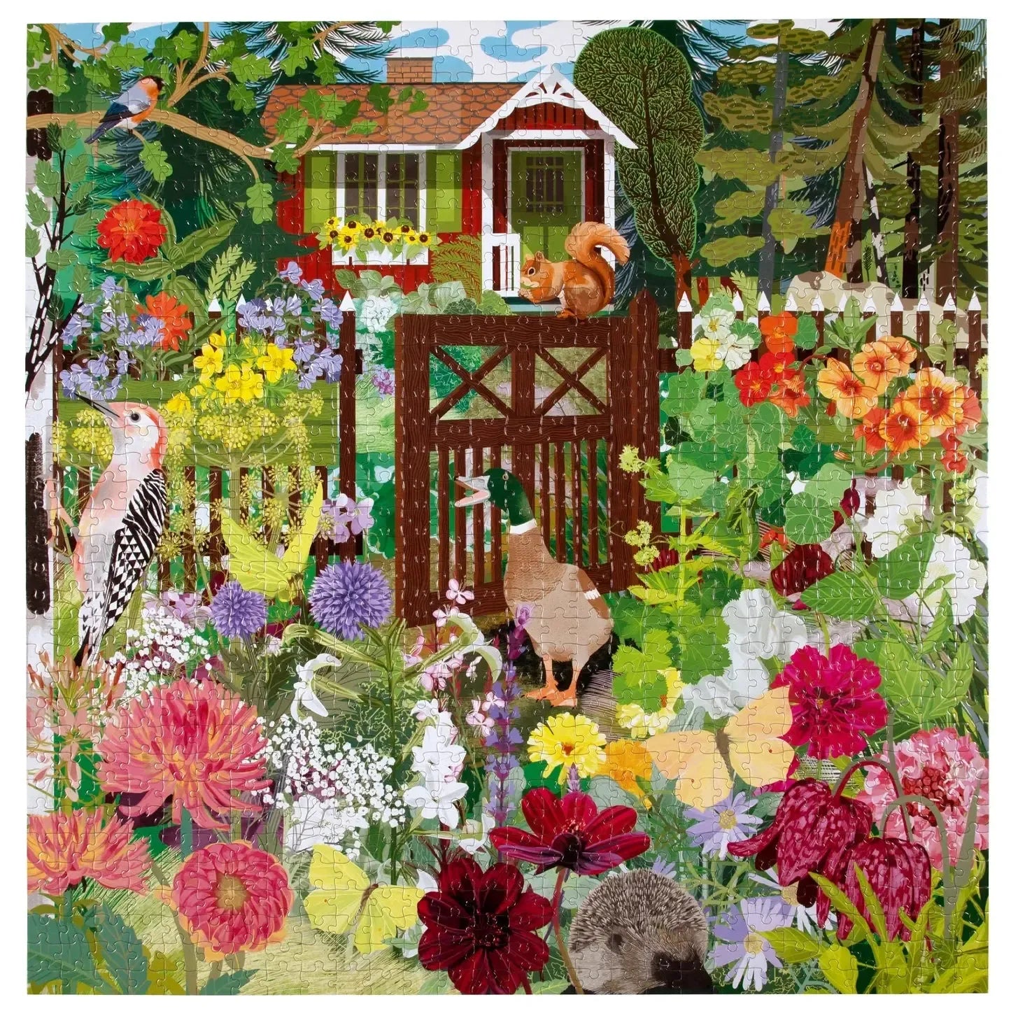 Scandinavian Garden 1000 Piece Jigsaw Puzzle eeBoo