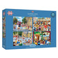 School Days Set of 4 500 Piece Jigsaw Puzzles Gibsons