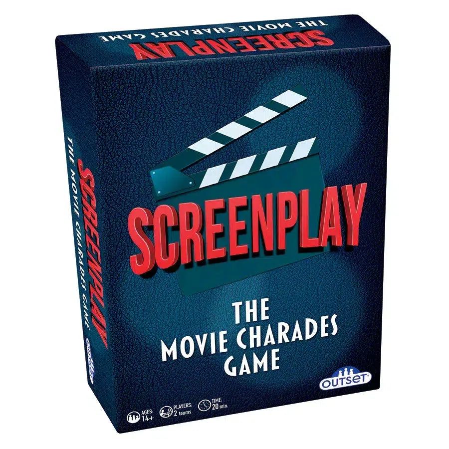 Screenplay The Movie Charades Card Game Outset