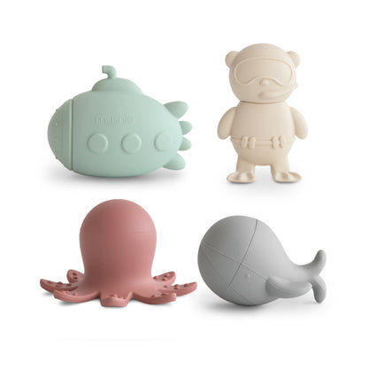Mold Free Bath Play Set - Chickadees Wooden Toys