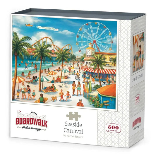 Seaside Carnival 500 Piece Jigsaw Puzzle Boardwalk