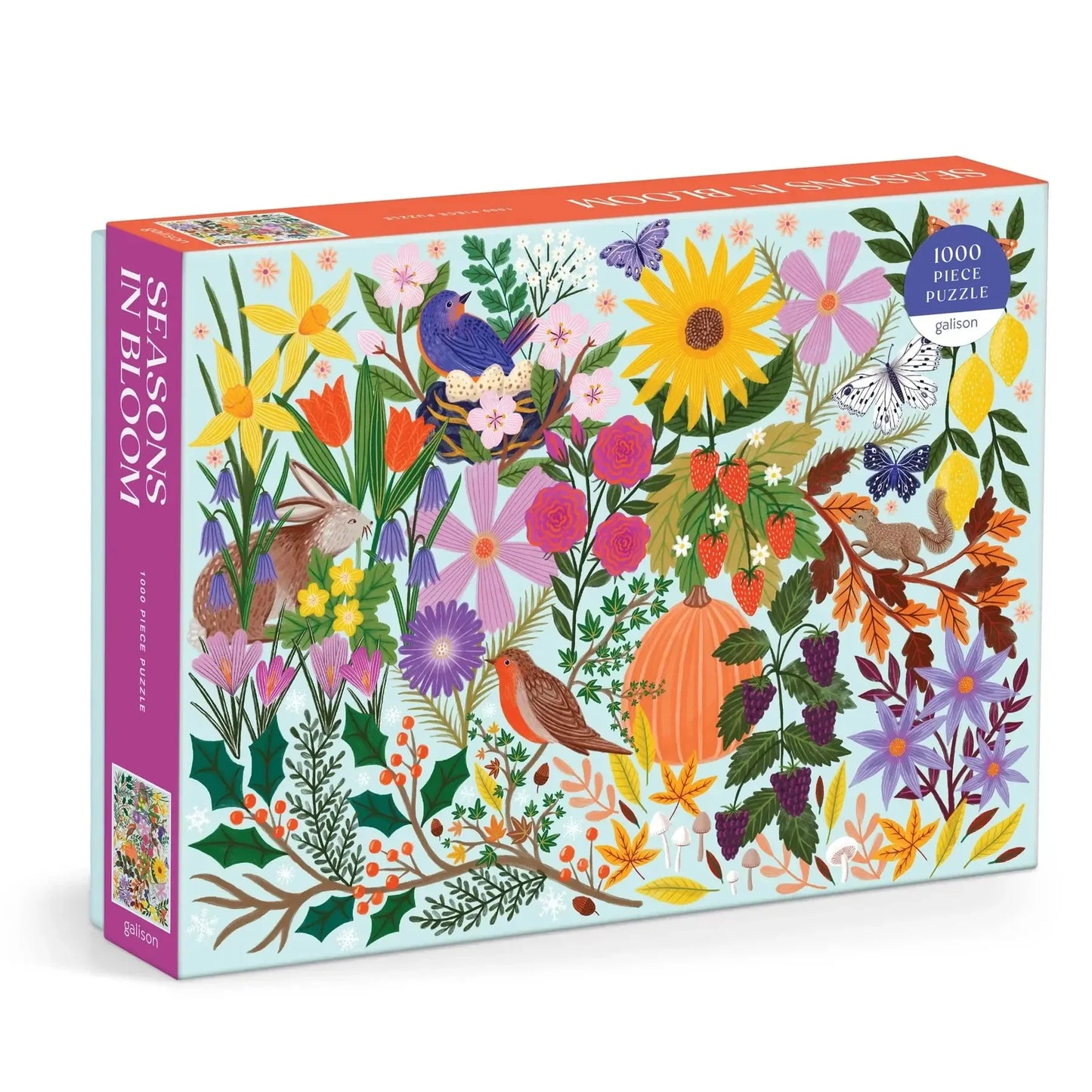 Seasons in Bloom 1000 Piece Jigsaw Puzzle Galison