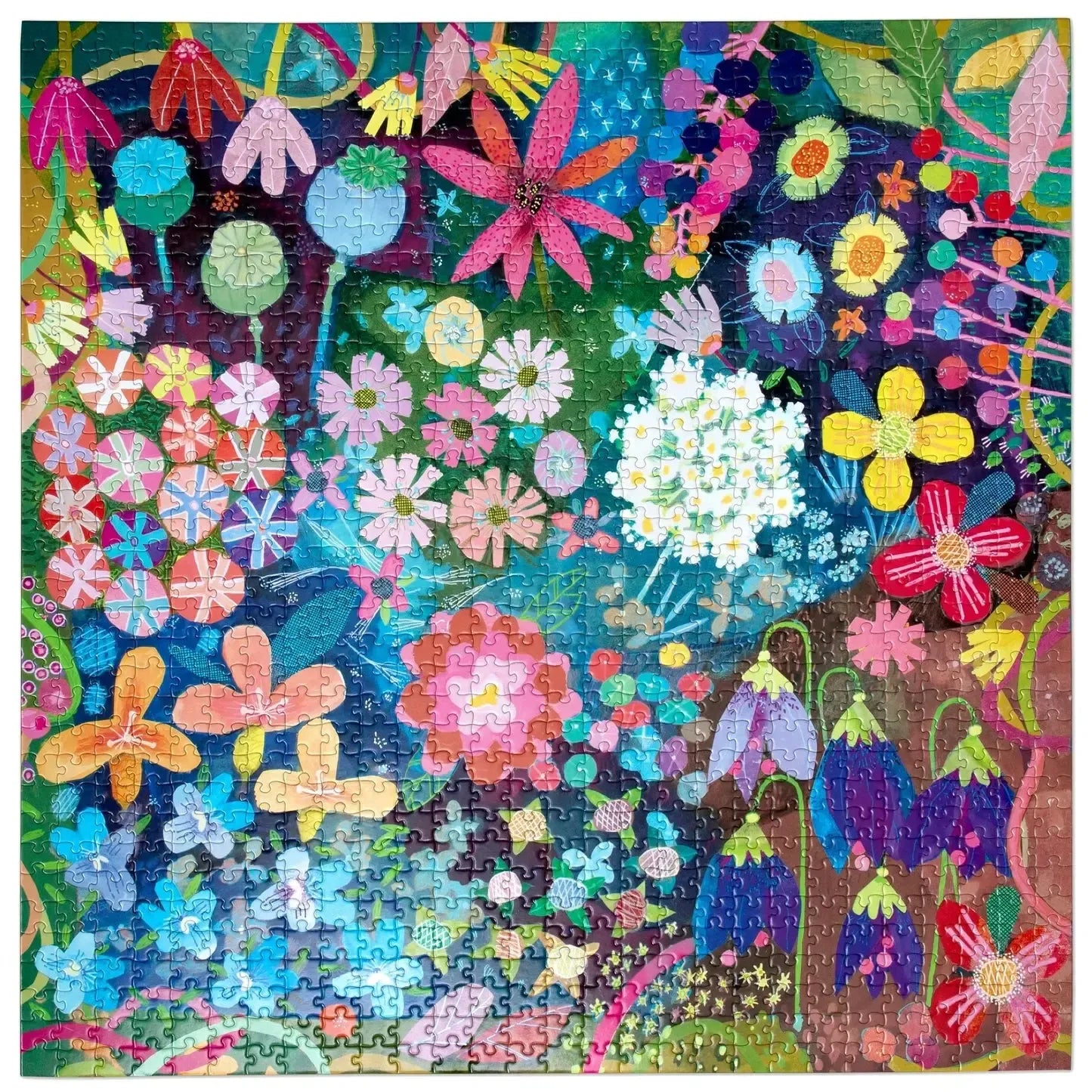 Seeds & Flowers 1000 Piece Jigsaw Puzzle eeBoo