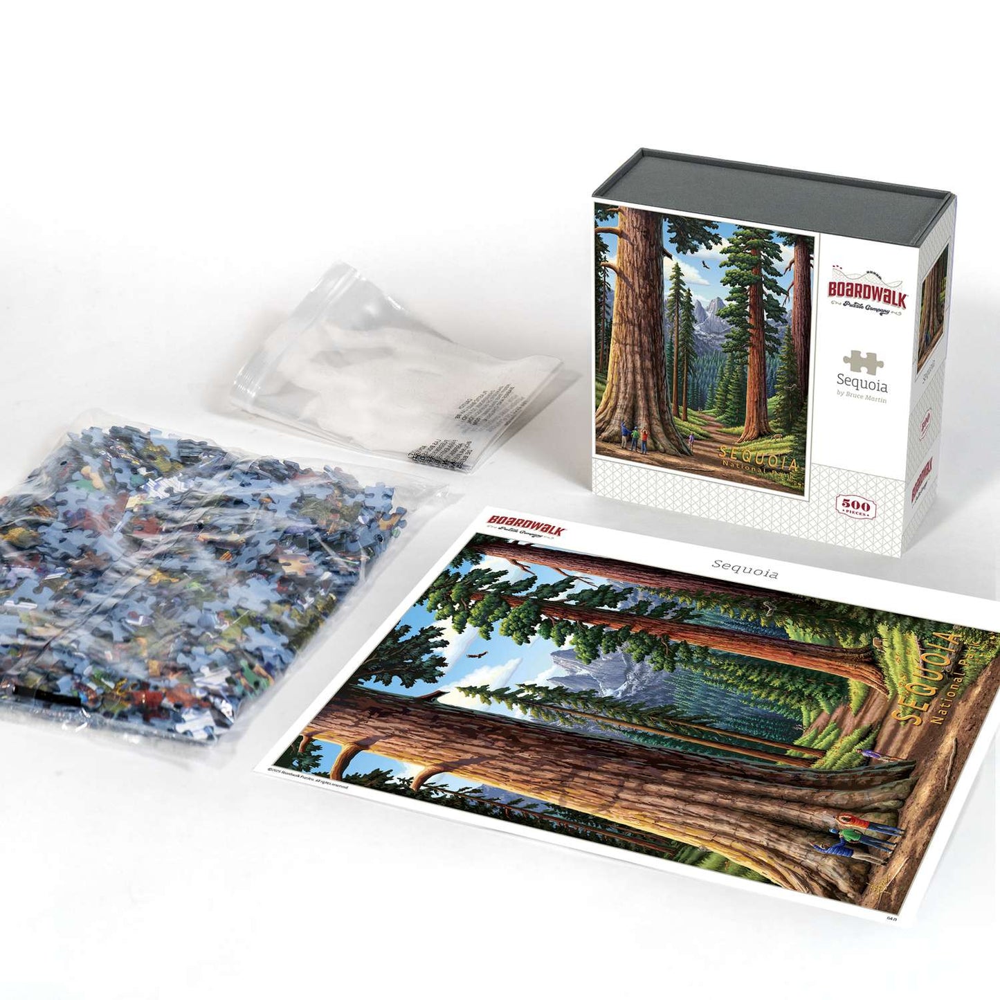 Sequoia National Park 500 Piece Jigsaw Puzzle Boardwalk