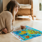 Set of 3 1000 Piece Map Jigsaw Puzzle Quokka