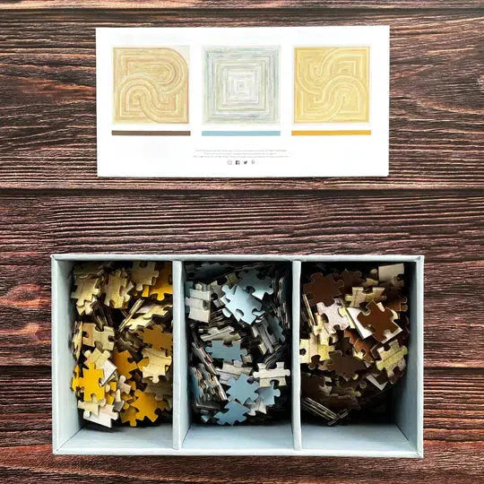 Set of 3 Connected 300 Piece Jigsaw Puzzles PA Press