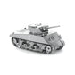 Sherman Tank 3D Steel Model Kit Metal Earth