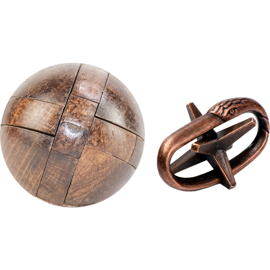 Shotput & Discus Brainteaser Puzzle True Genius