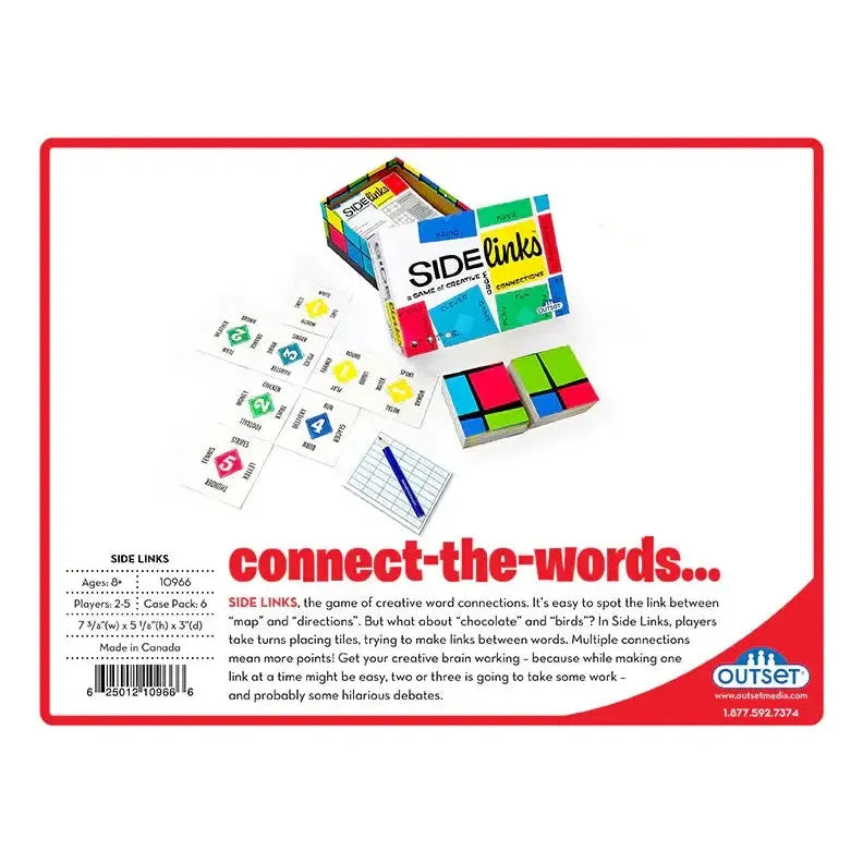 Side Links - A Game of Creative Word Connections - Outset
