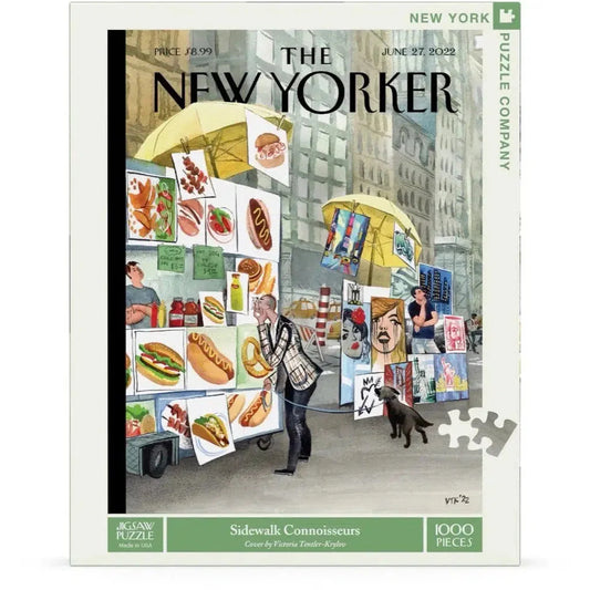 Sidewalk Connoisseurs 1000 Piece Jigsaw Puzzle NYPC