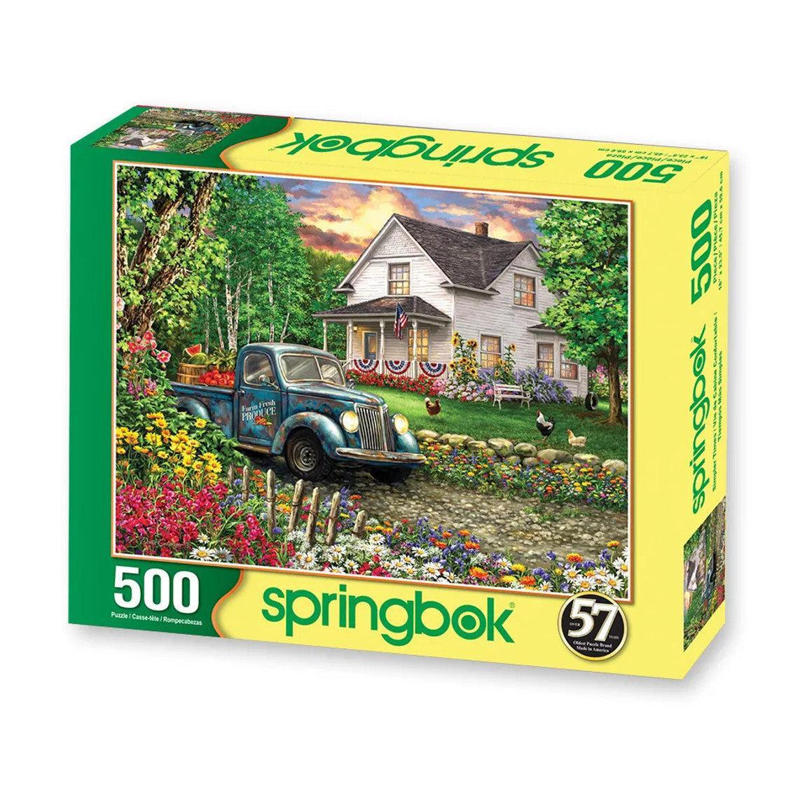 Simpler Times 500 Piece Jigsaw Puzzle Springbok
