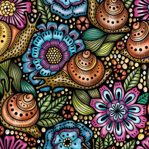 Snail 72 Piece Pocket Jigsaw Puzzle Curiosi