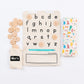 Alphabet Learning Toy: Montessori Letters Matching Game