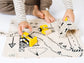 Construction Play Mat: "The CUTEST toys ever! I am in love!"