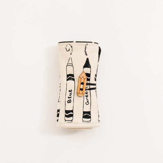 Portable Crayon Holder by So Handmade "Great For Travel" - Chickadees Wooden Toys