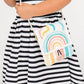 Rainbow Purse with Crayons: "Perfect For Art On The Go!"