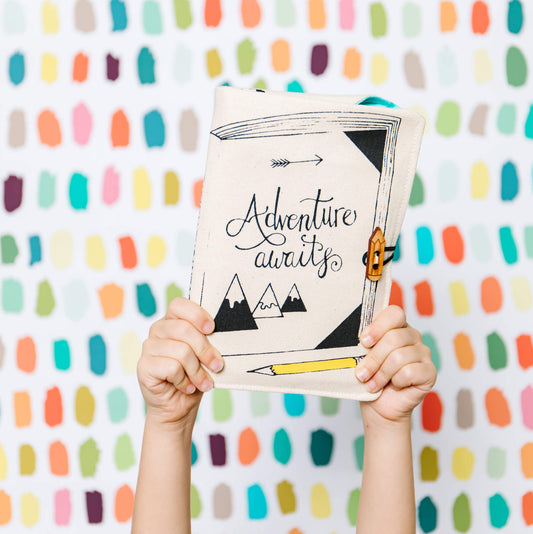 Travel Pencil Case: "My daughter loved it, beautiful design" - Chickadees Wooden Toys