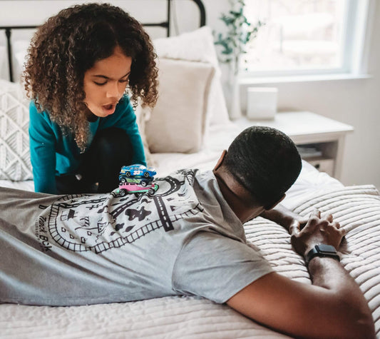 Car Play Mat Shirt: Perfect Fathers Day Gift from Toddler! - Chickadees Wooden Toys