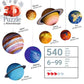 Solar System 540 Piece 3D Jigsaw Puzzle Ravensburger