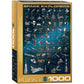 Space Explorers 1000 Piece Jigsaw Puzzle Eurographics