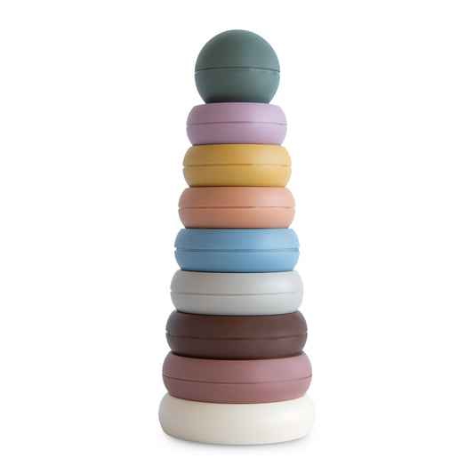 Stacking Rings Toy - Chickadees Wooden Toys