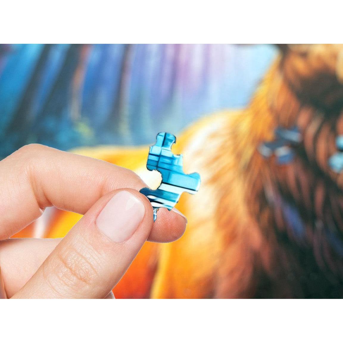 Stain Glass Elk 1000 Piece Jigsaw Puzzle Springbok