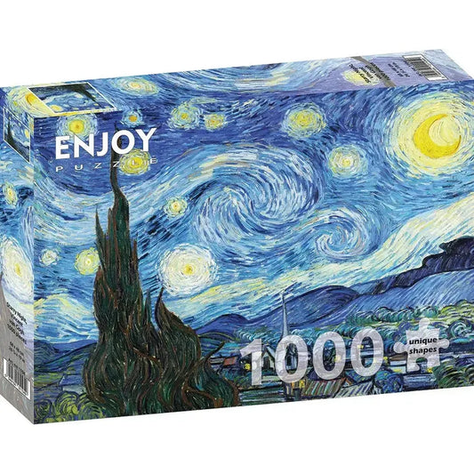Starry Night by Van Gogh 1000 Piece Jigsaw Puzzle Enjoy
