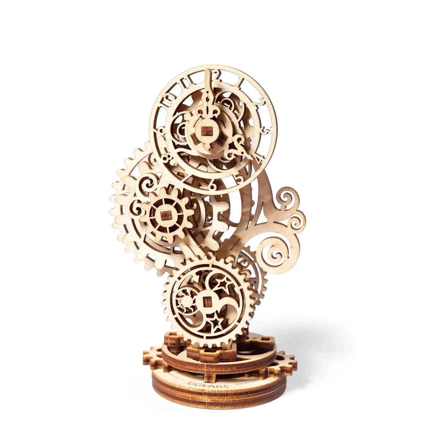Steampunk Clock 3D Wood Model Kit UGEARS